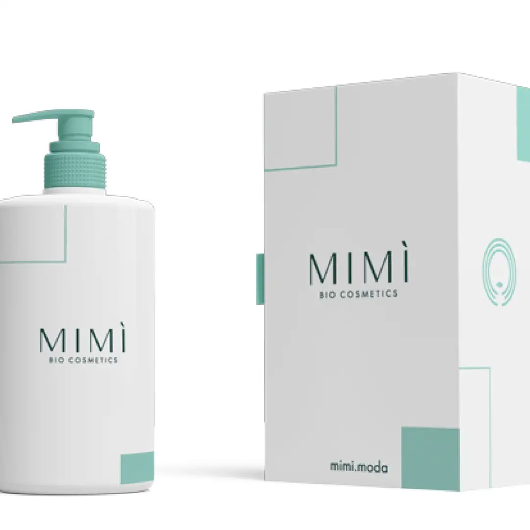 packaging di mimì moda per delle creme green